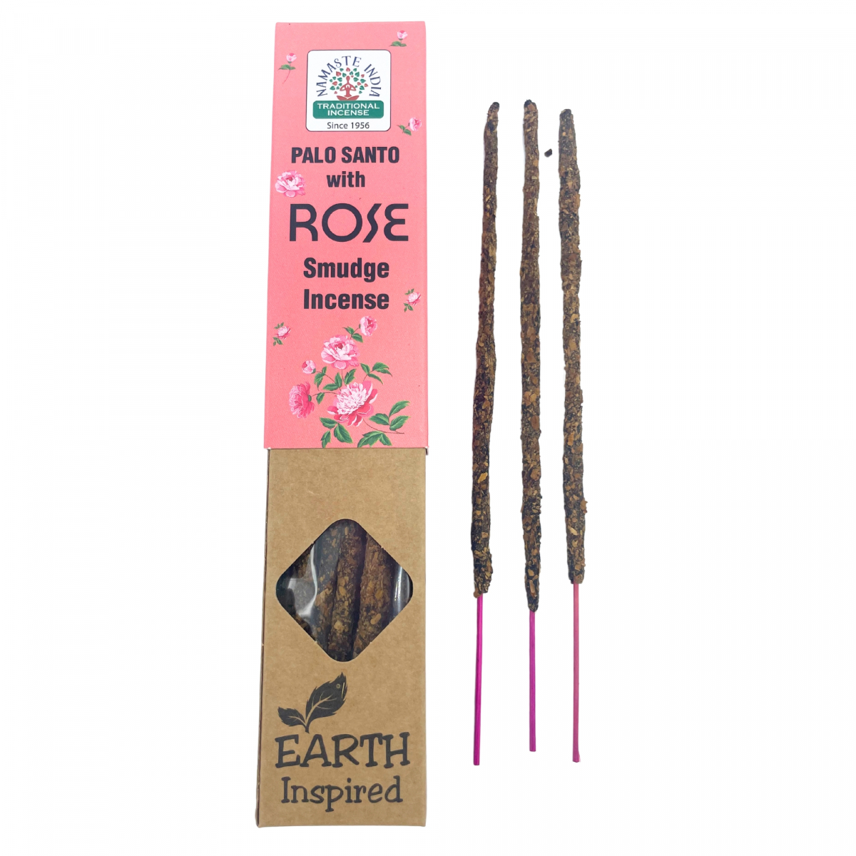 Von der Erde inspirierte Räucherstäbchen – Palo Santo und Rose